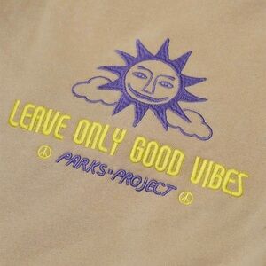 Parks Project Leave Only Good Vibes Crewneck Medium
